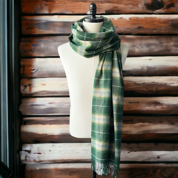 Bookster Tailoring University Club of Chicago Lamora Wool Blanket Scarf - Picture 1 of 9